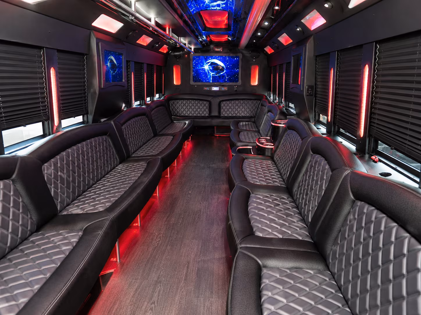prom homecoming party bus rental