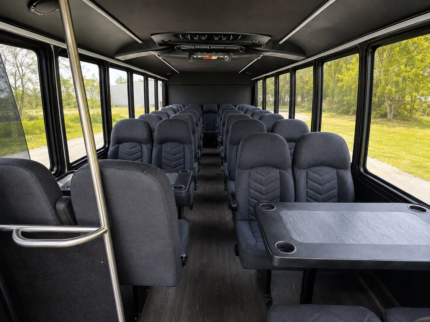 shuttle buses for vineland wedding guests between hotels and your venue