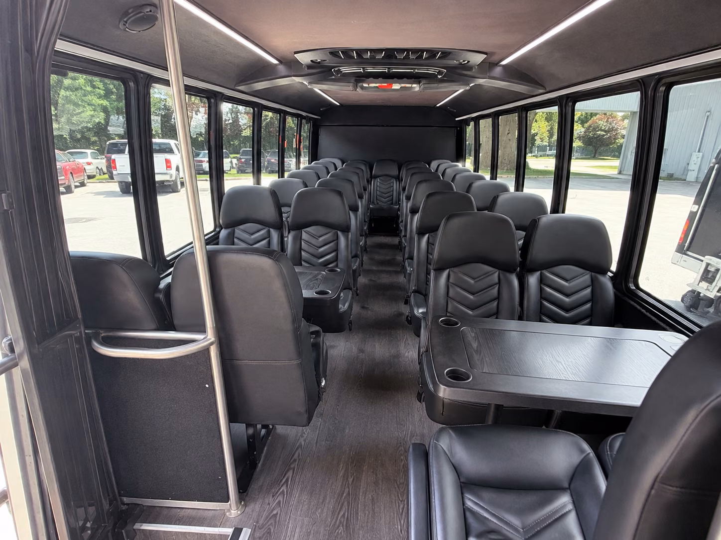 vineland 18 passenger minibus interior