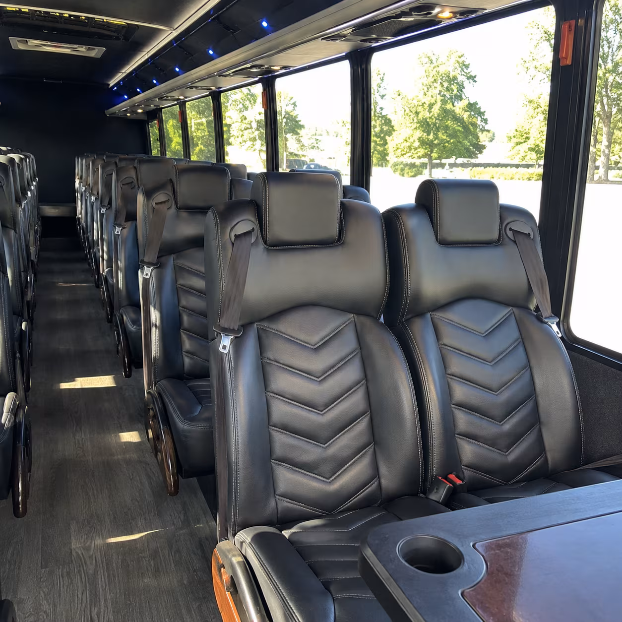 vineland 25 passenger minibus inside