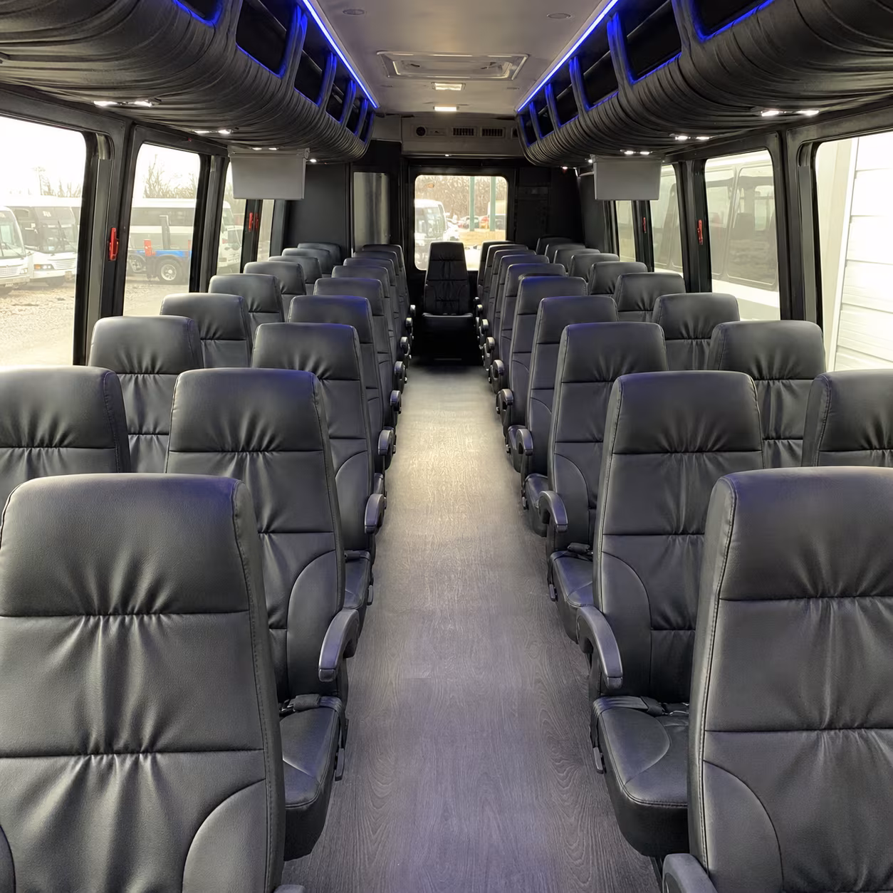 vineland 30 passenger minibus inside