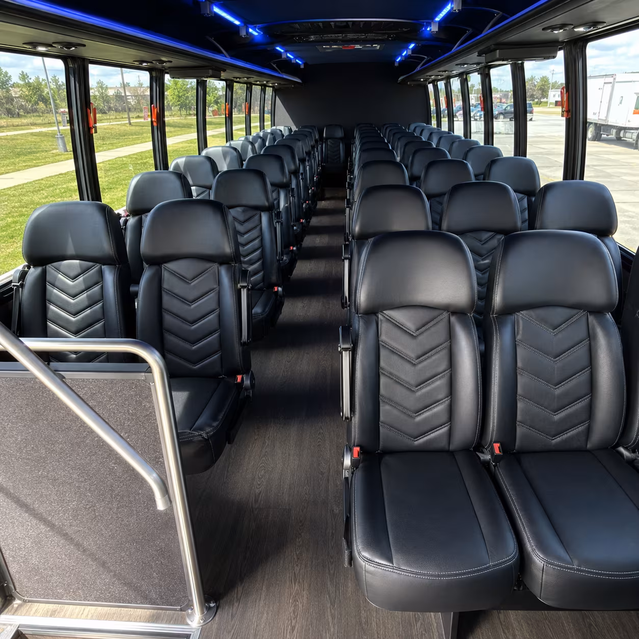 vineland 35 passenger minibus interior