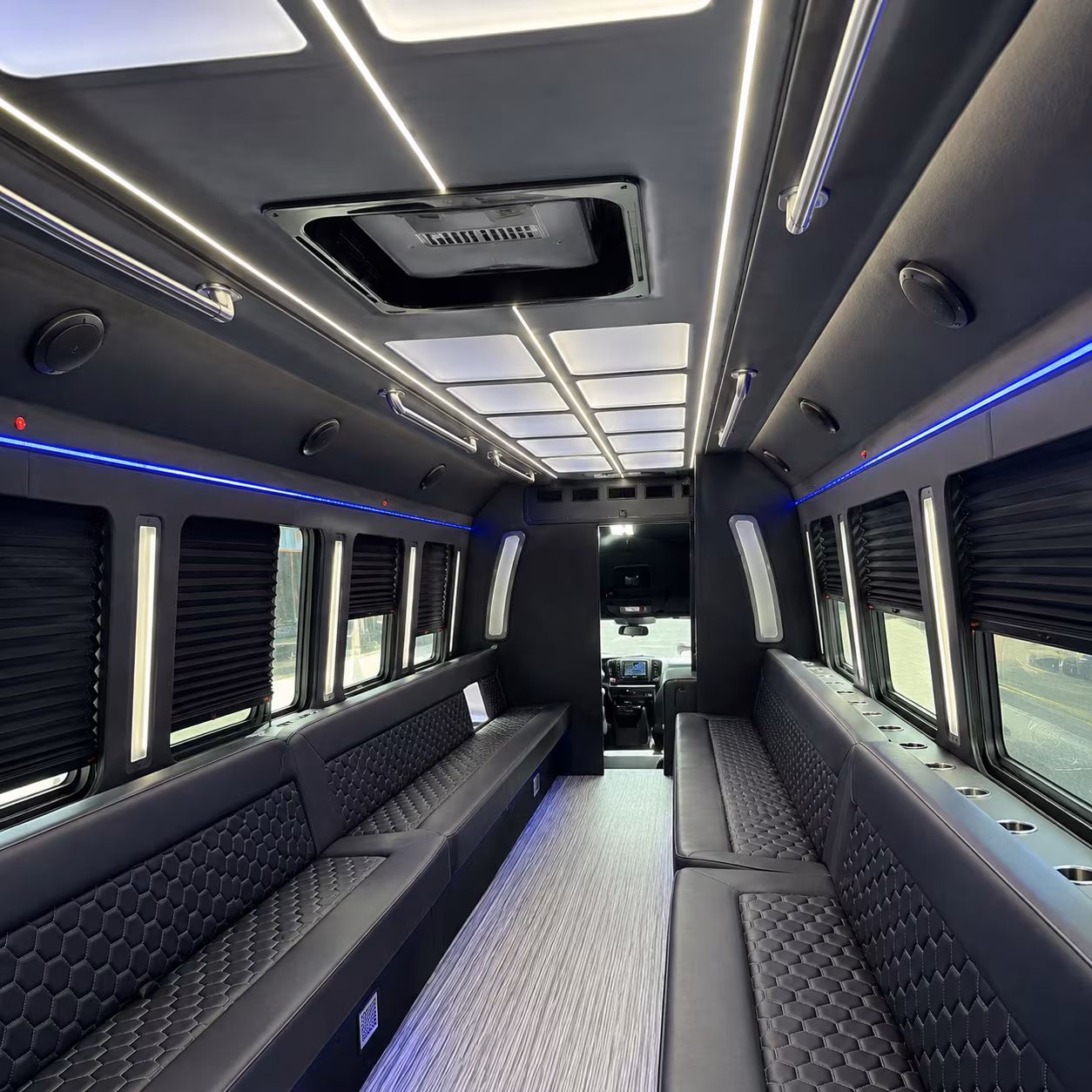 vineland party bus rental interior
