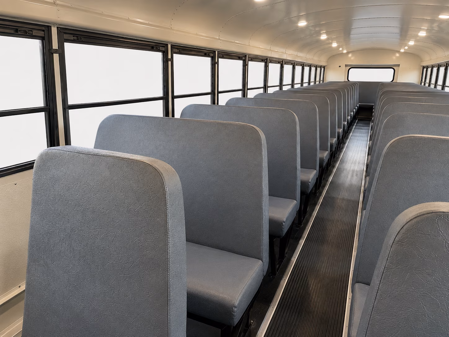 vineland school bus inside