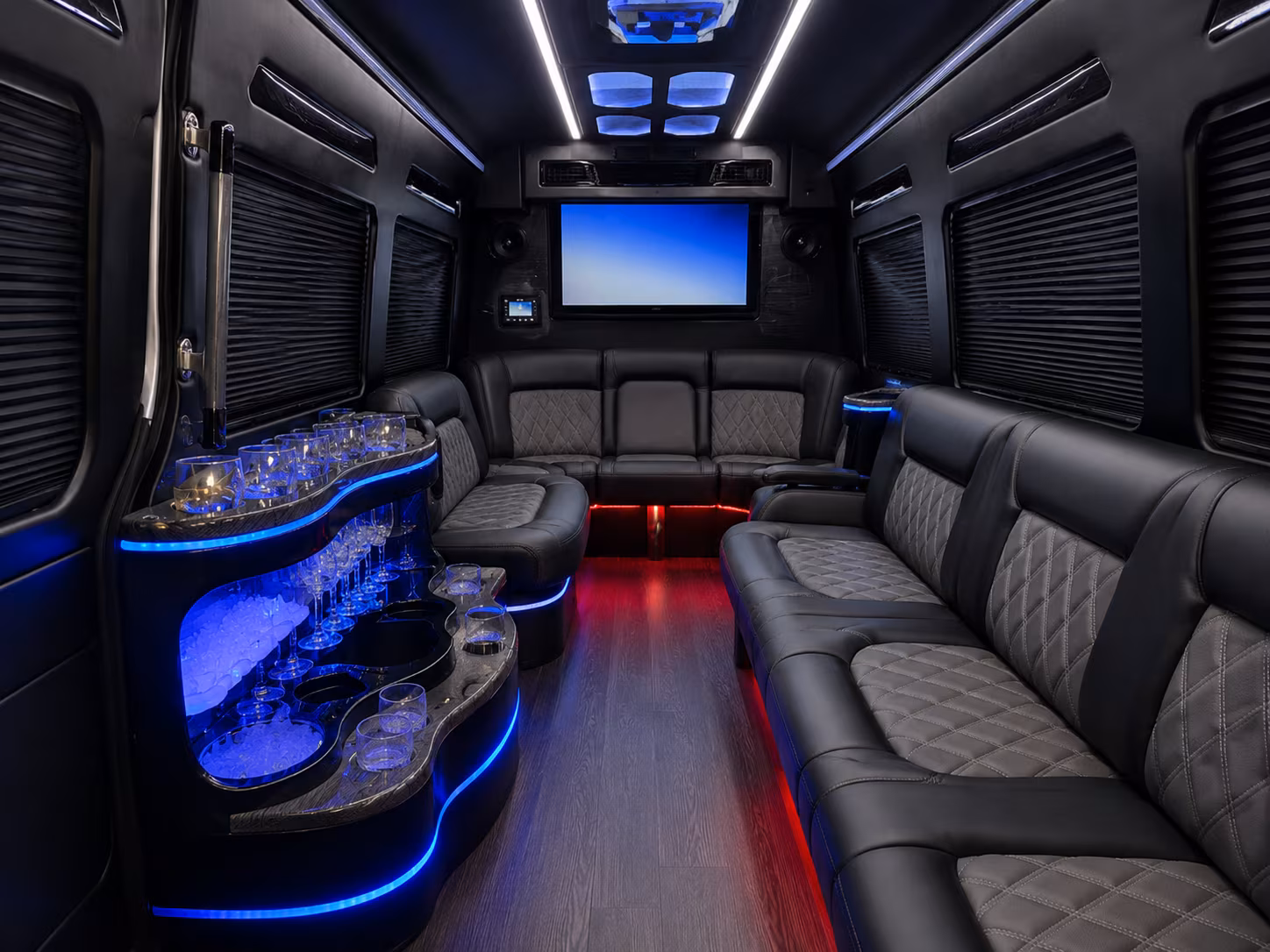 vineland sprinter limousine inside