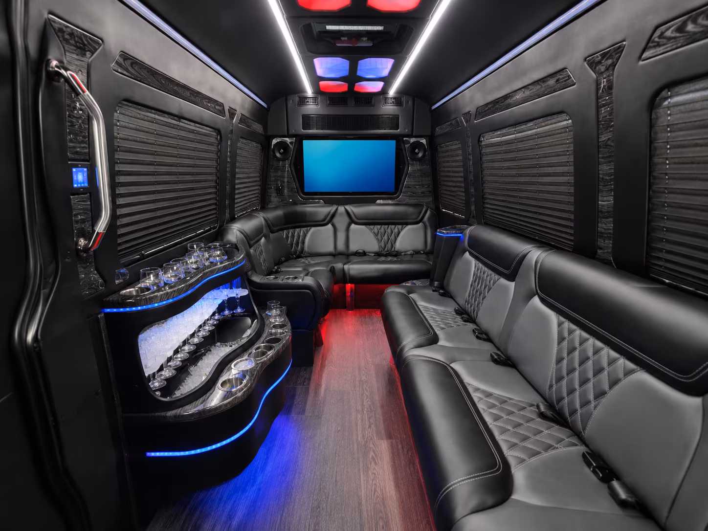 vineland sprinter limousine interior